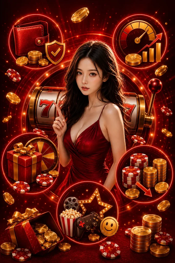 plus77 Glamorous casino jackpot fantasy